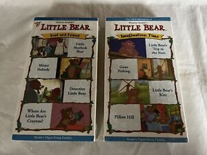Little Bear Nick Jr. VHS Lost And Found & Imagination Time Brand New Sealed