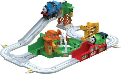 Thomas & Friends Big Loader Sodor Island Train Set -Thomas,Percy &Terence - NEW