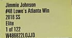 JIMMIE JOHNSON 2016 #48 LOWE'S ATLANTA RACED WIN ELITE