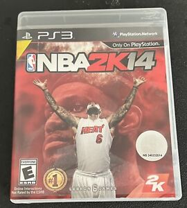 NBA 2K14 PS3 Manual Included-LeBron James