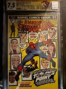 Amazing Spider-Man #121  CGC SS 7.5 - Stan Lee, John Romita, Thomas, Conway 1973