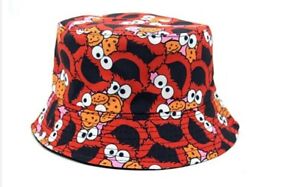 Elmo With Cookies All Over Print Bucket Hat