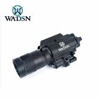 WADSN X400V Tactical LED Under Rail Strobe Light w/ Red Laser - BLACK (WD04020)