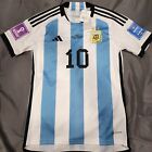2022 Adidas Argentina Home Soccer Jersey Lionel Messi Men S World Cup Qatar