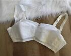VNT Pennyrich white Lace Bra Sz:28C Full Coverage Support Style P11