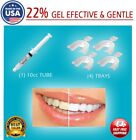 Sensitive Teeth Whitening Kit 10ml Syringe 22% Peroxide White Gel Refill Bleach