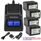 Kastar Battery LCD Fast Charger for Panasonic VW-VBK360 & HDC-SD90K HDC-SD90P