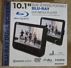 SYLVANIA 10.1 inch Dual Screen Portable Blu-ray(r) DVD Media Player - SDVD1087