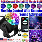 RGB Disco Party Light LED Stage Ball Lights KTV Strobe DJ Sound Activated Lamp