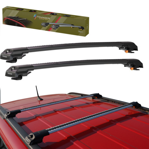For Volkswagen Taos 2021-2024 Roof Racks Cross-Bars Luggage Anti theft system