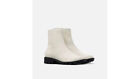 NEW Sorel Phoenix Zip Women's Size 9 Fawn Suede Waterproof Ankle Boots - White