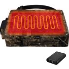 TideWe Battery Heated Hunting Seat Cushion Rechargeable Seat Pad Sporting Event