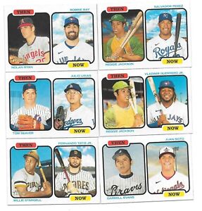 2022 Topps Heritage  Then & Now  PICK Your Player or Team