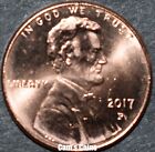 2017 P Lincoln Shield Penny Gem BU Mint Red Cent Uncirculated from OBW