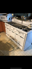 New Listingvintage roper gas stove with 8 cast iron burners oven and warming drawer 