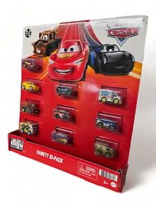 Disney Pixar Cars - Micro Racers 10-Pack Mini Toy Cars (DAMAGED BOX)