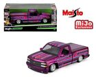 Maisto 1:24 1993 Chevrolet 454 SS Pickup Lowriders – Metallic Purple – PRE ORDER