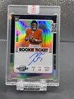 2021 Optic Contenders Justin Fields Rookie Ticket Auto Silver Prizm-Bears SEALED