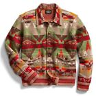 $1200 RRL Ralph Lauren Wool Cashmere Blend Southwestern Cardigan Jacket-MEN- XXL