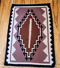 Navajo Rug Hand made circa 1969 to 1972 23 x 34 inches (approx)