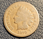 New Listing1870 indian head penny #17