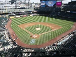 1-2 Detroit Tigers @ Seattle Mariners 8/6/24 Tickets 2024 Sec 329 August