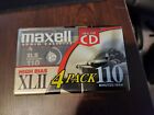 Maxell XLII 110 Minutes Four pack Sealed