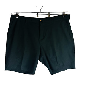 Adidas Mens Sz 44 Golf Shorts Black Shorts Pockets Hybrid Stretch Primegreen