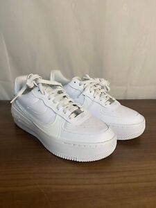 Nike Air Force 1 DJ9946-100 Womens White Lace Up Sneaker Shoes Size US 7.5
