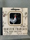 Williams Sonoma Rooster Francais Hard Coasters ~New in open box