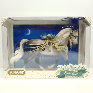 Breyer Snowbird 2022 Holiday Horse Christmas Morgan Stallion Gray Chalky