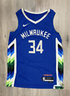 Nike Giannis Antetokounmpo Milwaukee Bucks Swingman Jersey City Edition Large