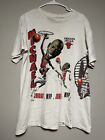 Vintage 90s Michael Jordan All Over Print Salem Sportswear Shirt Large USA