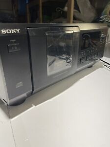 Sony CDP-CX53 50+1 Capacity Disc Changer CD Player Works Tested No Remote