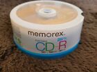 Memorex CD-R Cool Colors Blank CDs 700MB 80min 52x 25 Pack New Sealed