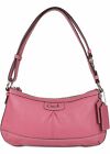 NWT Coach F19729 Park Leather Crossbody Shoulder Bag Convertible Pink/ White