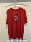 Nike Dri-FIT Boston Red Sox Woodmark Short Sleeve T-Shirt Red Men’s XL