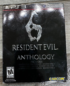 Resident Evil 6 Anthology(Sony PlayStation 3, 2012) With Slipcover