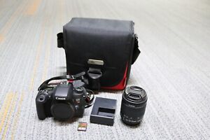 Canon EOS Rebel T6s DSLR Camera + 32GB Card + 18-55mm Lens (Shutter Count -9343)
