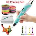 3D Printing Pen LCD Screen PLA Filament Set Children DIY Toys Gift 3D Pen Kids