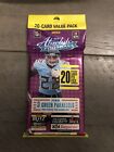 2021 Absolute NFL Football Cello Pack Mac Jones Chase Wilson Lance Rookie