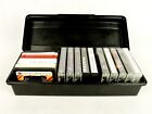Lot of 16 Cassette Tapes, Storage Case, Classical, Hawaiian, Patriotic, #CST-01