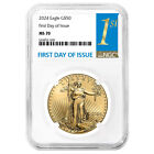 2024 $50 American Gold Eagle 1 oz NGC MS70 FDI First Label