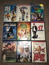 Family Disney Animated DVD Lot 9 Movies Good Condition