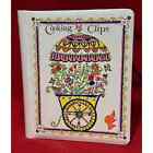 Vintage Cooking Recipe Folder Organizer Cookbook from the 1970s, 