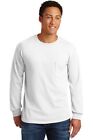 Gildan Ultra Cotton 100% Cotton Long Sleeve T-Shirt with Pocket