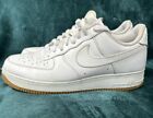 Nike Air Force 1 '07 Low Men's Shoes White Brown Gum DJ2739-100 Size 11