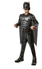 DC The Batman Basic PARTY Costume Jumpsuit Cape & Mask Boy's SMALL 6-7 New