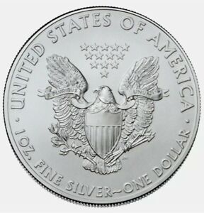 2021 American Silver Eagle Type 1 Coin .999 Silver BU LOWER Mintage Free Shippin