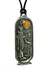Isis Goddess of Magic Necklace Pendant Egyptian Cartouche Cord Genuine UK Seller